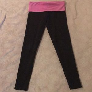 PINK Victoria’s Secret Fold Over Leggings